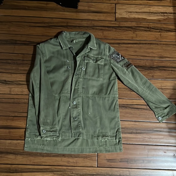 Free People Military Shacket - Picture 4 of 6